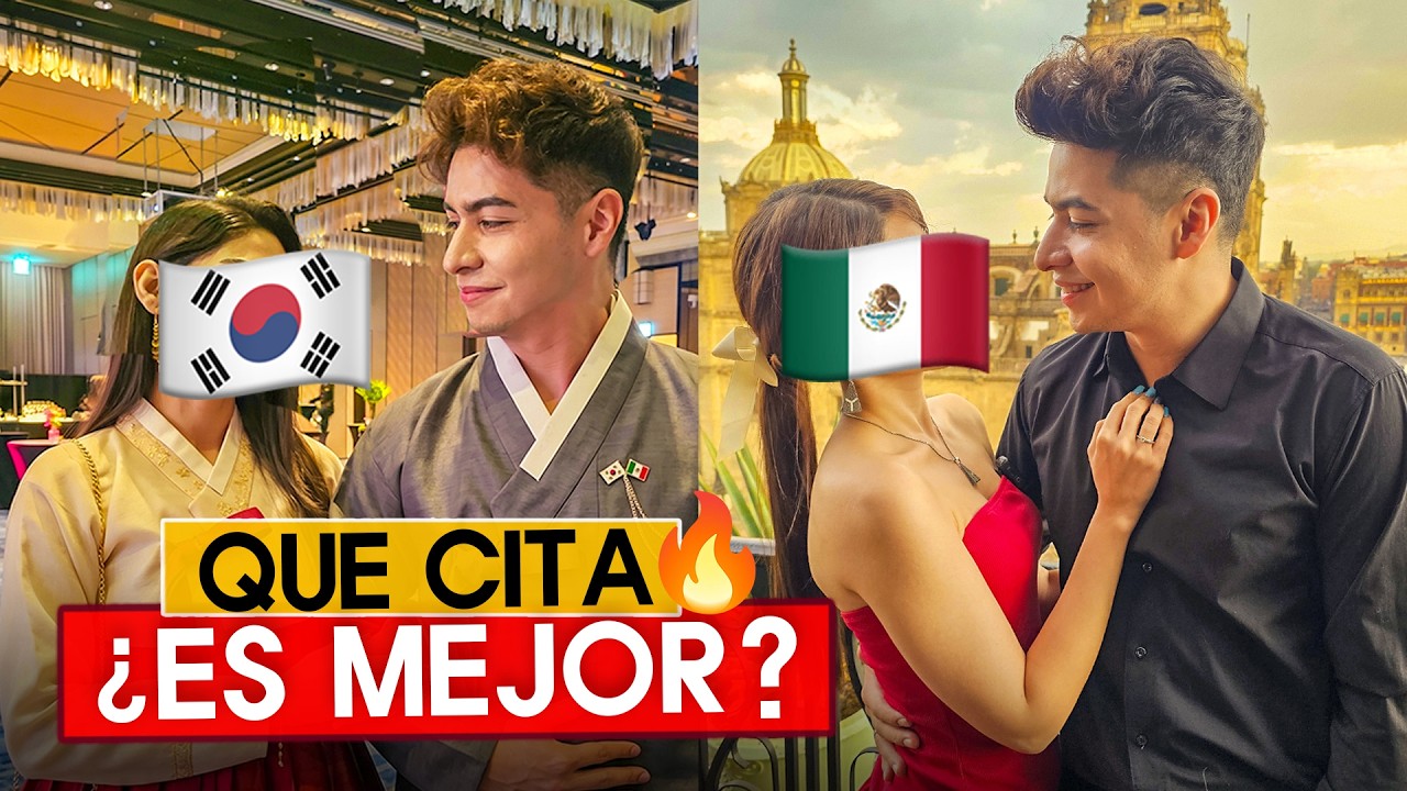 Cita 🇲🇽Mexicana VS Coreana🇰🇷 - Cita Mexicana❤️
