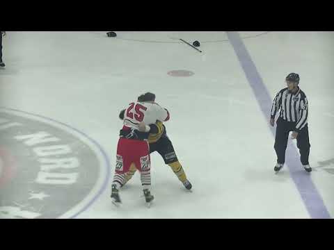 Fight/Bagarre Dave Hamel vs Derek Parker ROUND 2 4 novembre 2022