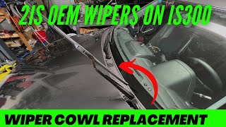 2020-2025 Lexus IS300, IS350 & IS500 Cowl Cover: Preventing Leaks and