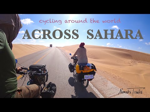 Cycling around the world: VLOG 11 - ACROSS the SAHARA - Africa