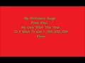 KELLY CLARKSON HAVE YOUR SELF A MERRY LITTLE CHRITMAS