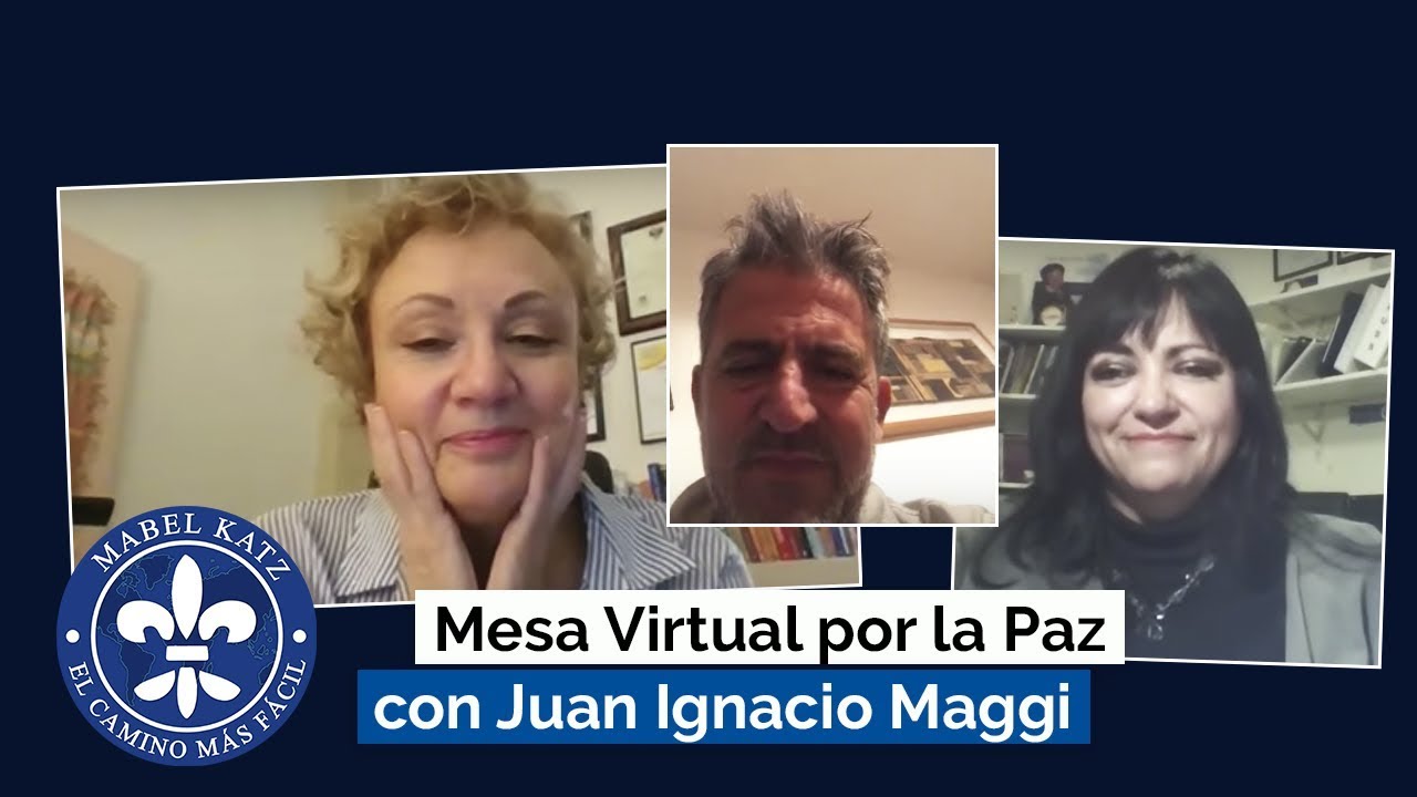 Mabel Katz en Mesa Virtual por la Paz con Juan Ignacio Maggi en FB LIVE · Diciembre 2017