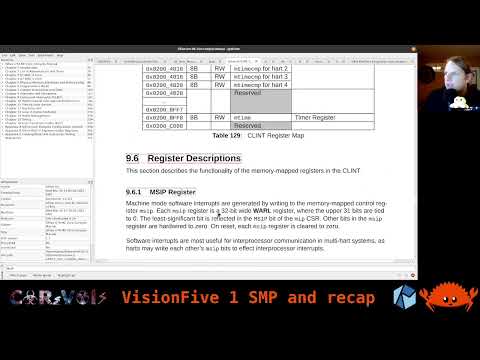 oreboot on VisionFive 1 024: SMP, recap, and future work