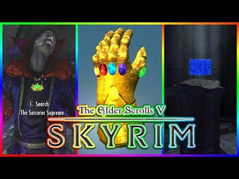 Skyrim SE: Infinity Stones and Infinity Gauntlet Mod (Xbox One/PC)