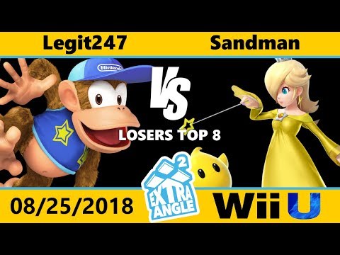 Extra Angle 2: LR4 - Legit247 (Diddy Kong) vs Sandman (Rosalina, Cloud)