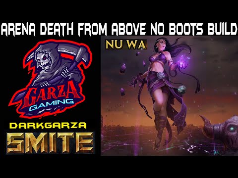 Smite Arena NU WA Death From Above No BOOTS  High Damage Build!!!!
