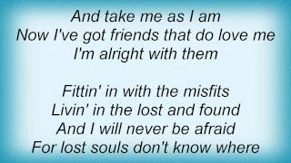 E - Fitting In With The Misfits Lyrics