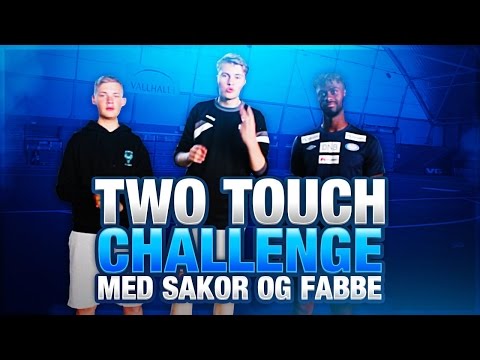 TWO TOUCH CHALLENGE MED VAJEBAH SAKOR OG FABBE!