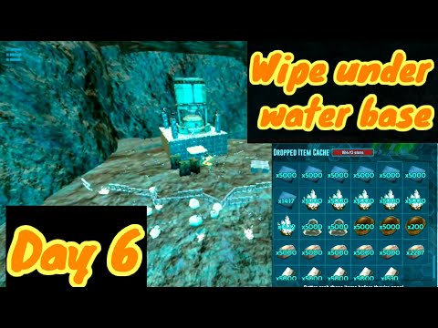 [ F E R O X ] Ark Mobile Fresh start PvP wipe under water base Day 5