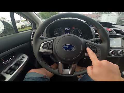 So aktivieren oder deaktivieren Sie die Geschwindigkeitsregelung im Subaru XV (2012 – 2017)