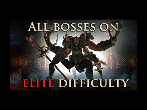 All Bosses on Elite Difficulty - Dungeon Siege 2 & Broken World(Two-Handed Warrior)
