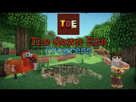 Minecraft | Progress The dawn Era mod 🦖