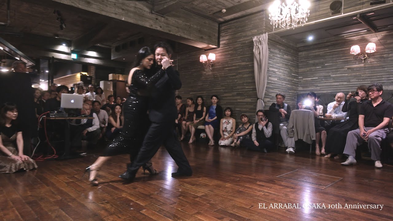 Video thumbnail for 10th Aniverssary La MIlonga EL ARRABAL in Japan,(1)Tango  Maria Ines Bogado y Shinji Ponja