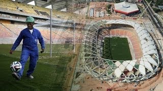 Brazil worker dies in World Cup stadium fall