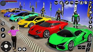 Superhero Car Stunts - Ramp Car Stunts Racing 3D - Android Gameplay