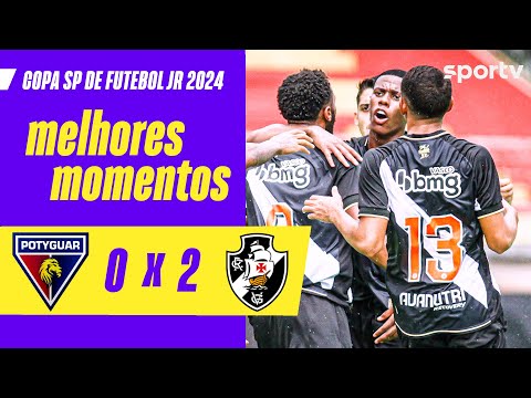 Gols e lances de Potyguar Seridoense x Vasco da Gama