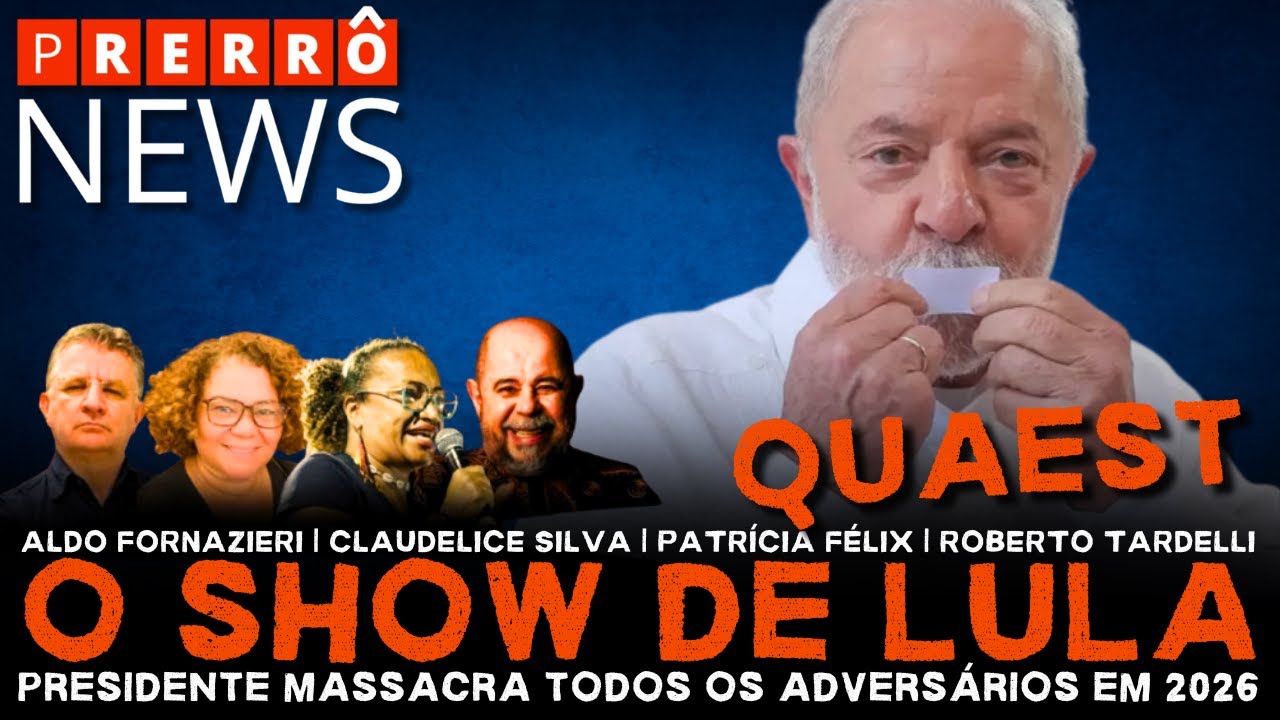Prerrô News | O show de Lula: presidente massacra todos adversários em 2026