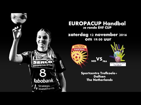 Sercodak dalfsen vs NLAH (FRA) EHF cup 2016