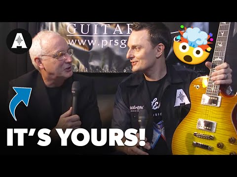 Paul Surprises Lee with a Beautiful PRS Guitar!