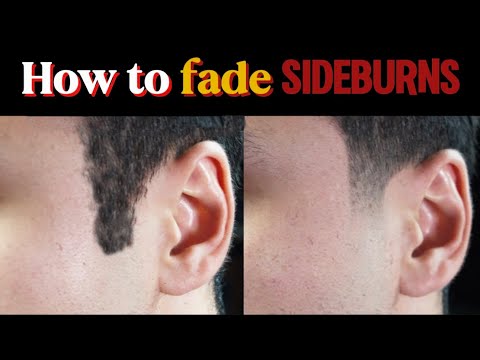 How to Fade your Sideburns (step by step) 