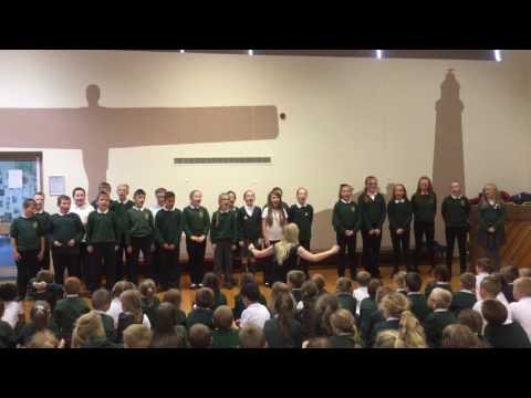 Percy Main Primary School pupils performing Sing Up's 'Hey Mr Miller' - Susie Jones