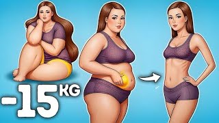 TRY THIS EXERCISE EVERYDAY FO￼R WEIGHT LOSS | full body exercise | 4 week challenge to loss 15 kg |