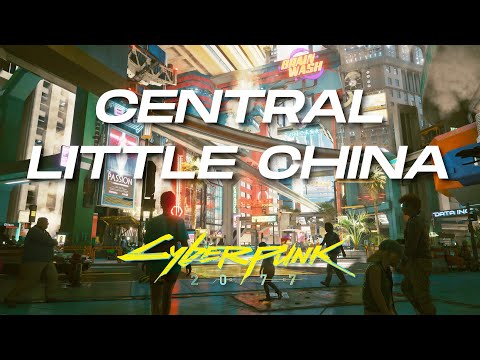 1 Hour of Cyberpunk 2077 Crowds | Cyberpunk 2077 Ambience & ASMR | 3090 RTX Psycho 4K