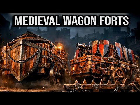 How Medieval Wagon Forts Worked | Hussite War Wagons Recreated