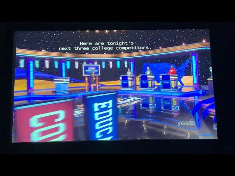 Jeopardy National College Championship 2022, intro - QF Day 3, Game 2 (2/10/22)