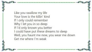Lita Ford - Killin&#39; Kind Lyrics