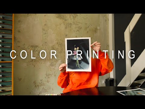 How to make your own color prints | a morning in the dark room