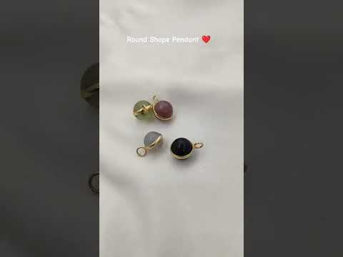 Natural Gemstone Ball Charms 12mm Round Shape Pendant Wholesaler And Indian Supplier
