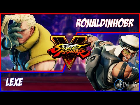 SFV CE - RonaldinhoBR(NASH) VS Lexe(RASHID) 🌘 MeiaLua 🌘