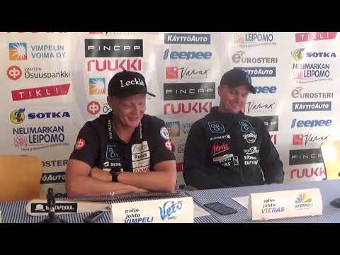 Lehdistötilaisuus Vimpelin Veto - Seinäjoen Jymyjussit 16.8.2020