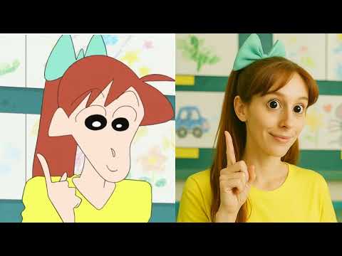 Shinchan Characters in REAL Life ✨ || Shinchan Characters Reimagined🌈