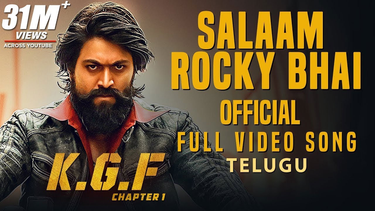 Salaam Rocky Bhai Full Video Song | KGF Telugu Movie | Yash | Prashanth Neel | Hombale Films