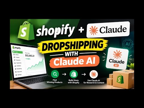 Shopify Dropshipping With Claude AI | 2026 I Let Claude AI Build My Entire Dropshipping Business