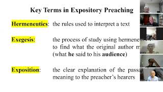 Is Your Preaching Void?  Session 1