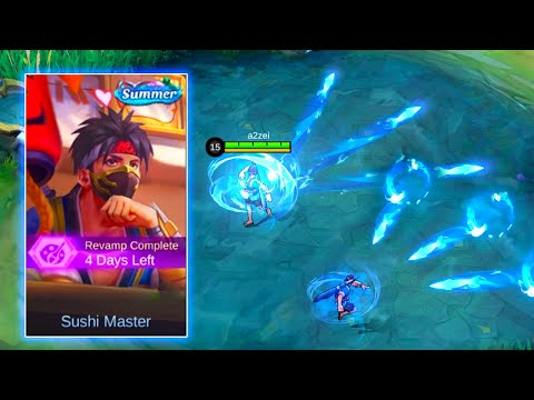 Hayabusa revamp Sushi Master Summer Skin | MLBB Spotlight