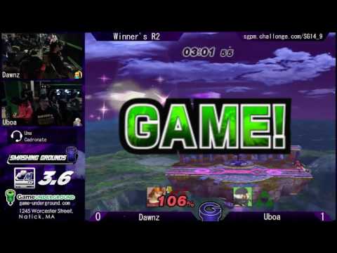SG at GU 14.9 WR2 - Dawnz (Zero Suit Samus) vs. Uboa (Sheik)