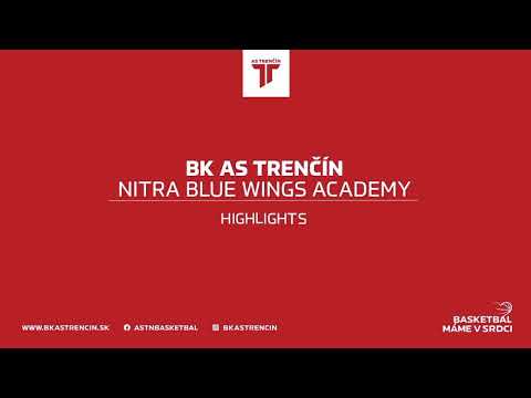 Basketbal akcie - Kadeti U17 AS Trenčín vs. Nitra Blue Wings Academy