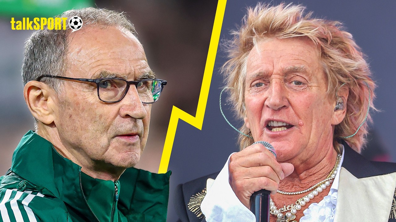 "I'D LOVE THAT!" Sir Rod Stewart BACKS Martin O'Neill to keep Celtic job until the end of the season