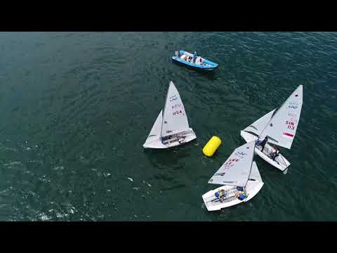 Tarde de entreno en el Mediterráneo - Vela Olimpiadas