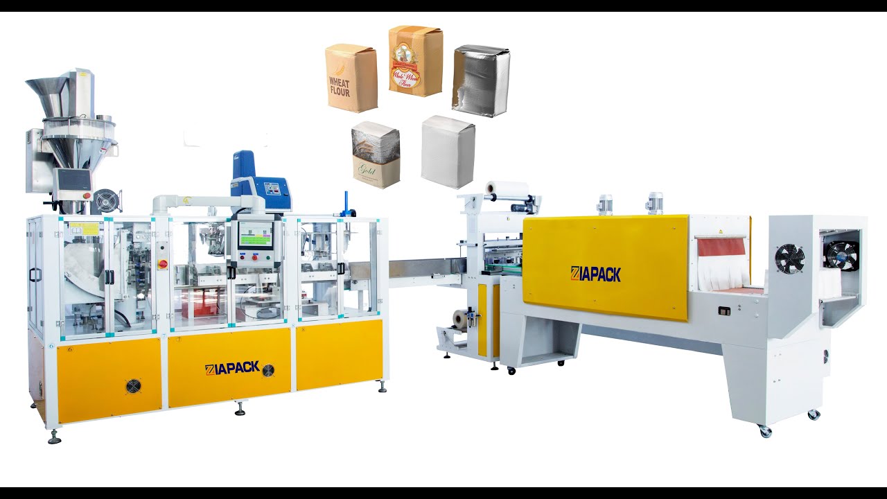 Automatic paper bag powder packaging machine --Iapack