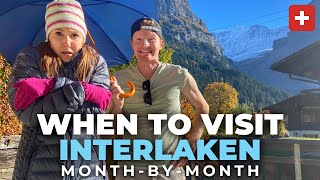Best Time To Visit Interlaken, Switzerland | Switzerland Weather, Swiss Train Passes, Airbnbs