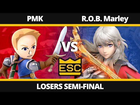 ESC 69 - Losers Semi-Final - PMK (Mii Swordfighter) Vs. R.O.B. Marley (Byleth) - SSBU UK Tournament