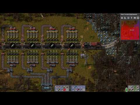Factorio Mega Map #80 - Laying Rails