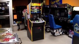 Classic Bally Xenophobe Arcade Game - weird, alien, FUN!  Crazy cabinet...
