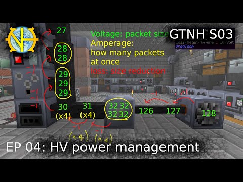 GTNH S03 - quick guide for cable choosing - how gregtech energy works