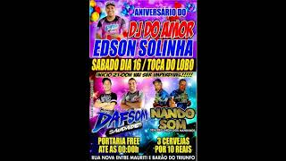 CD DAF SOM SAUDADE AO VIVO TOCA DO LOBO DJ EDSON SOLINHA